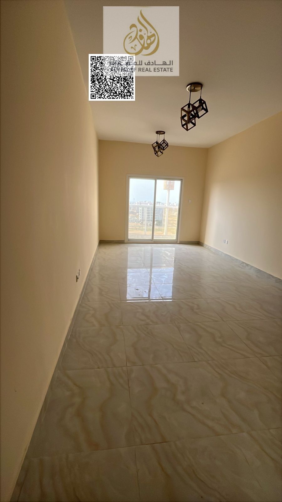 One-bedroom apartment, first occupancy, annual rent with private parking