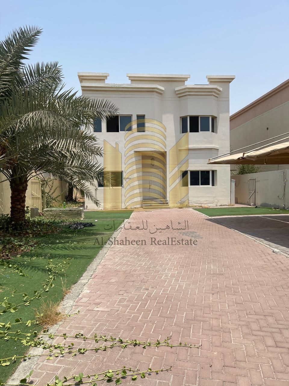 Villa for annual rent in Al Jurf, Ajman, large area