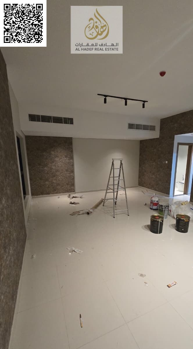 Spacious Three Bedroom Apartment with Maid’s Room and Open View Balcony in Al Rashidiya 1 on Sheikh Khalifa Street Near Nesto Hypermarket – Parking In