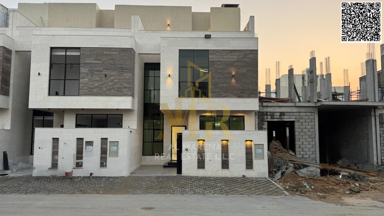 Modern Villa for Sale in Al Helio 1 – Spacious 5 Master Bedrooms with Rooftop Two Floors + Rooftop | 5 Master Bedrooms | Majlis & Living Room wi