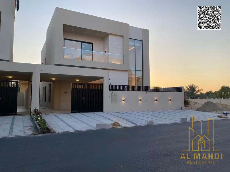 Luxury 5 Master Bedrooms + Maid’s Room Villa for sale in Al Zahya – Ajman Spacious layout • Elegant finishing • Ideal family home