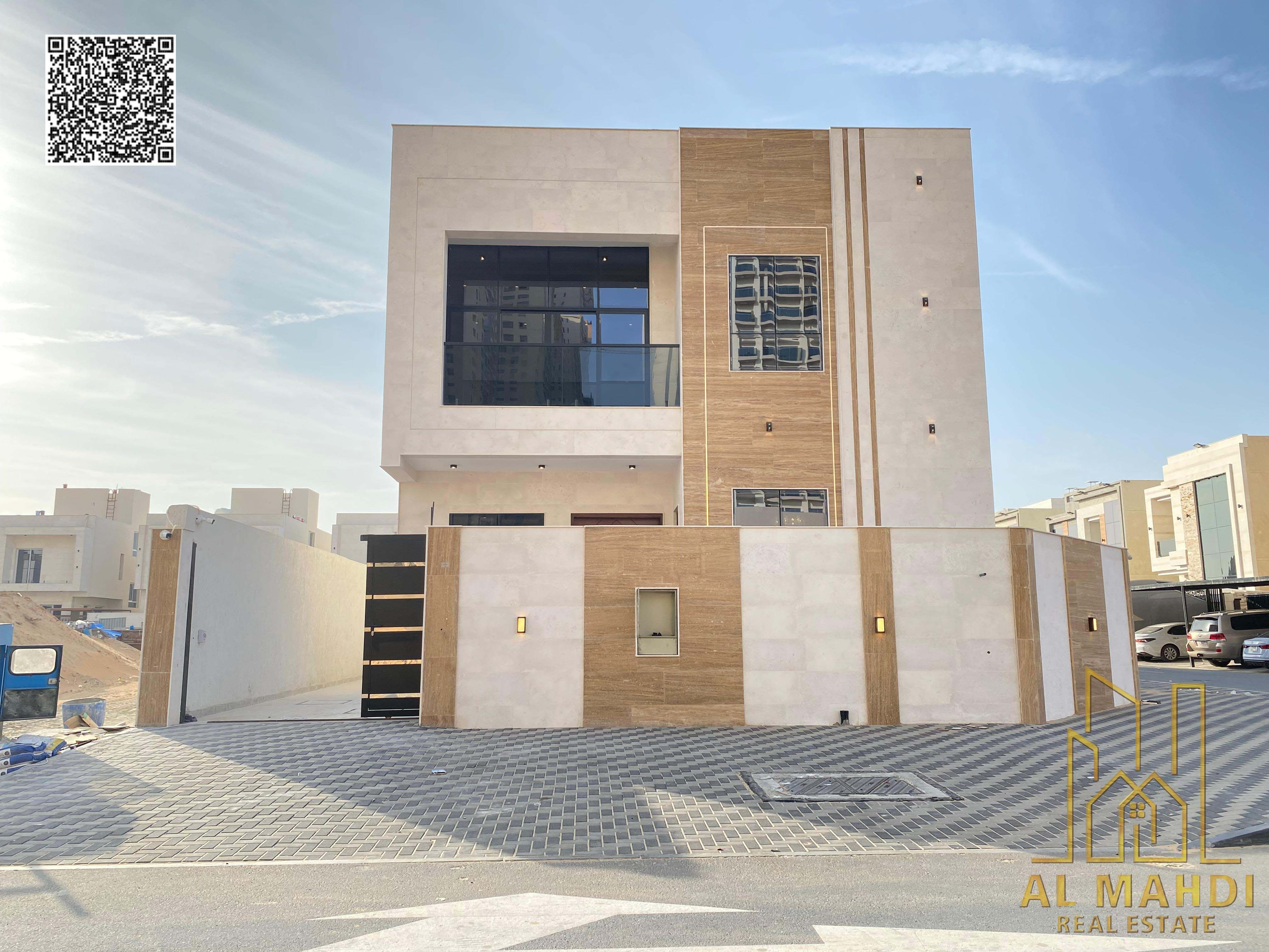 Corner Luxury Villa – 4 Master Bedrooms in Al Amerah – Ajman | Spacious Layout | High-End Finishing | Mortgage Available | From AED 5,000 / Month
