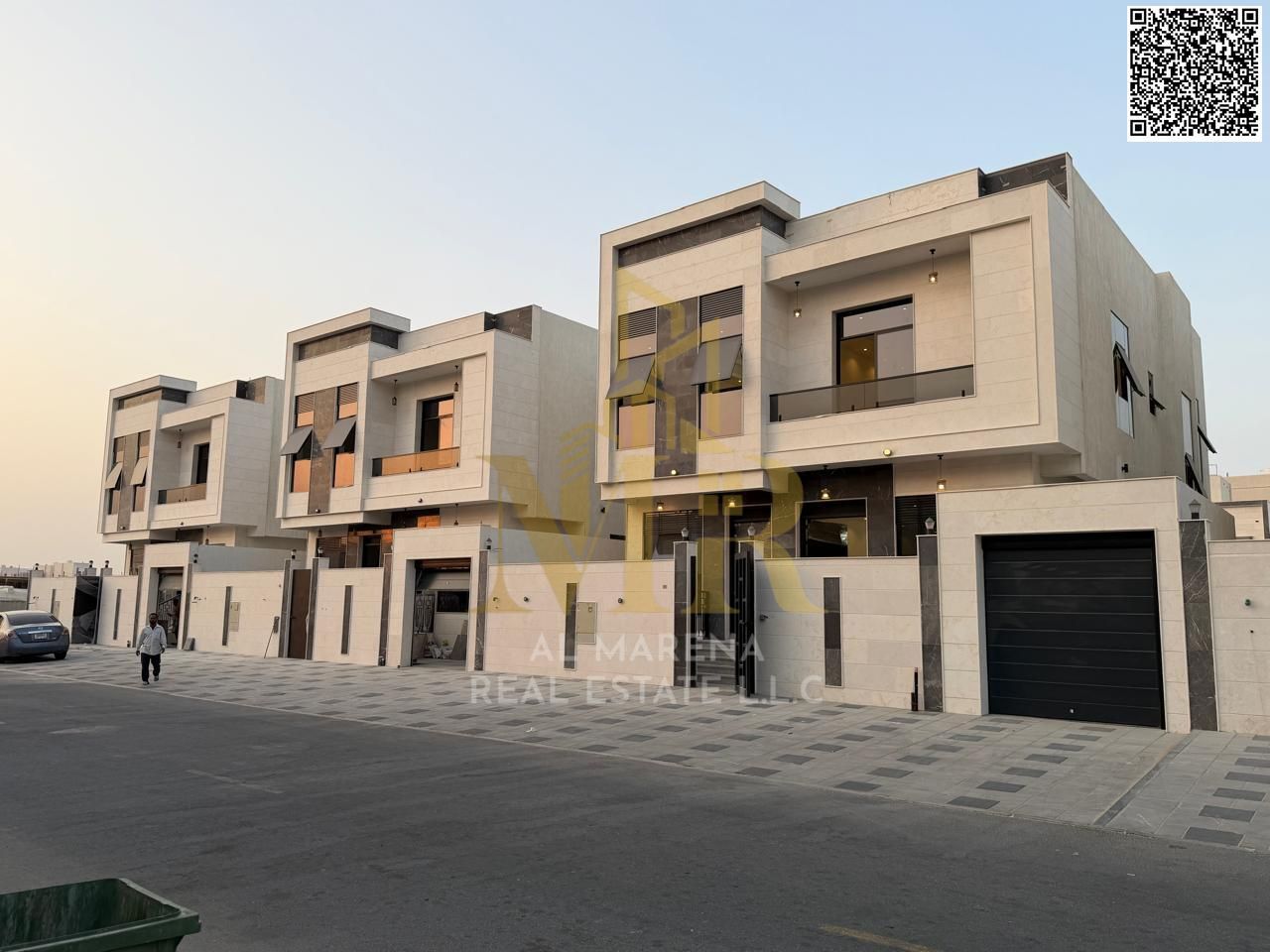 Villa for Sale in Al Bahia – 5 Master Bedrooms | Guest Majlis | Hall with Washrooms | Modern Kitchen | Two Floors | Central A/C Included