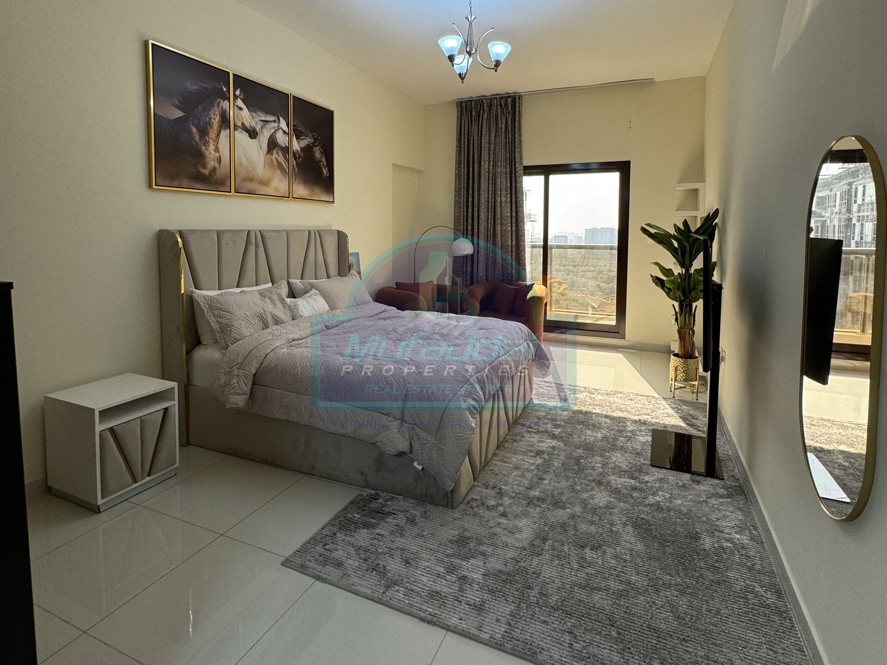 Furnished Studio with Bills Included | Elite 6 Sports City| 6 Months