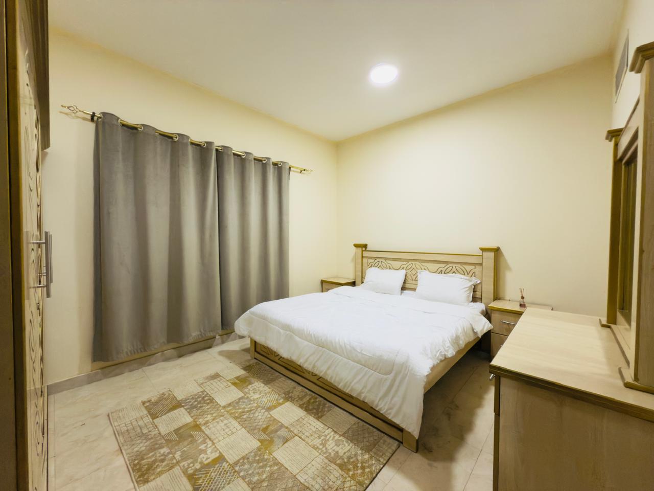 Best price in Rawda 3 | One bedroom and living room with 2 bathrooms and balcony | Includes bills and internet | Near Hashim Hypermarket