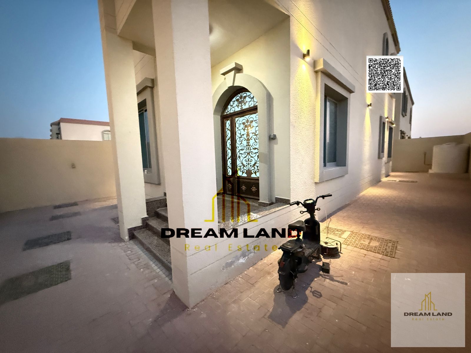 Including water, elc and AC, Adorable villa, consists of 4 master bedrooms with built in wardrobes and rooftop, now for sale in upscale area,