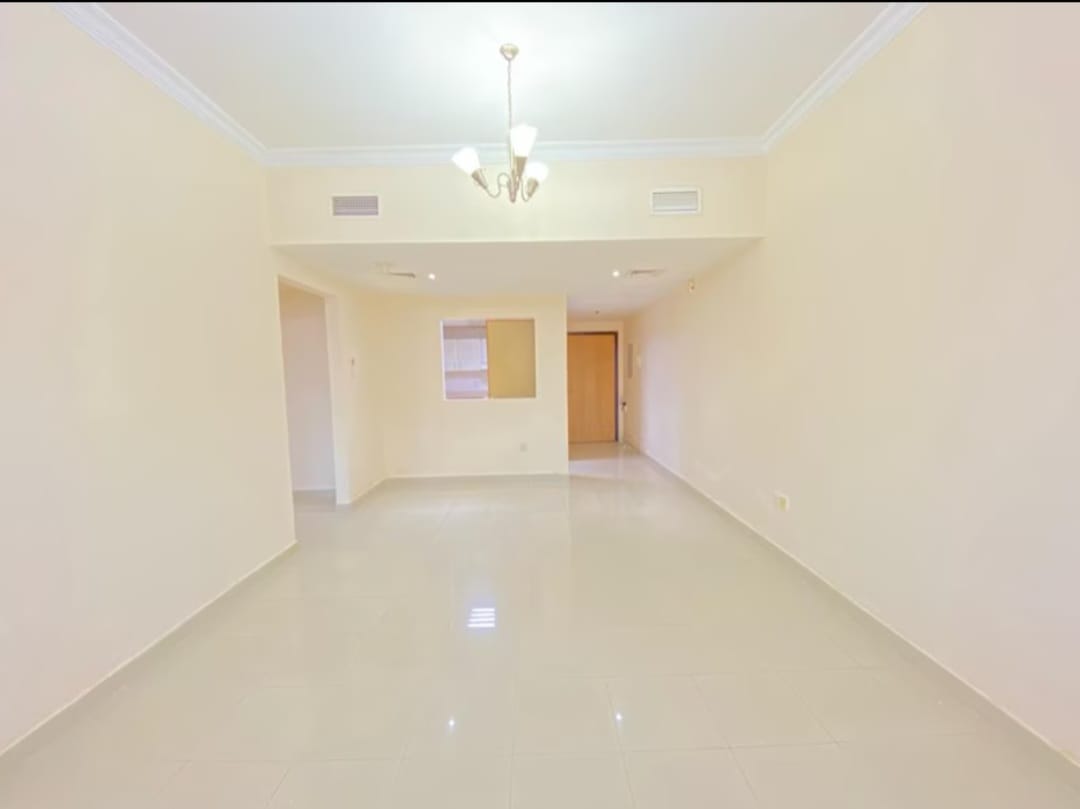 Luxury 1bhk open view gym pool free rent 40k 4cheque payment front of al nahda park