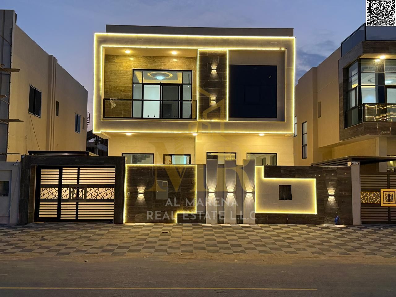 One of the most luxurious villas in Ajman for sale in a prime location, including registration and ownership fees | Bank financing available with flex