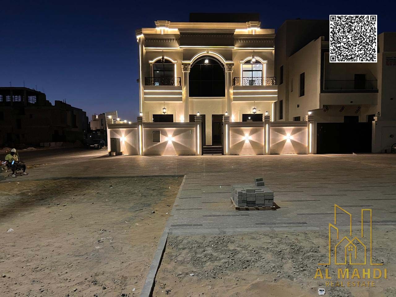 Corner Villa 5 Bedrooms for Sale in the Heart of Al Helio 2 – Ajman | Spacious Layout, Luxury Finishing | Registration Fees Included | Freehold