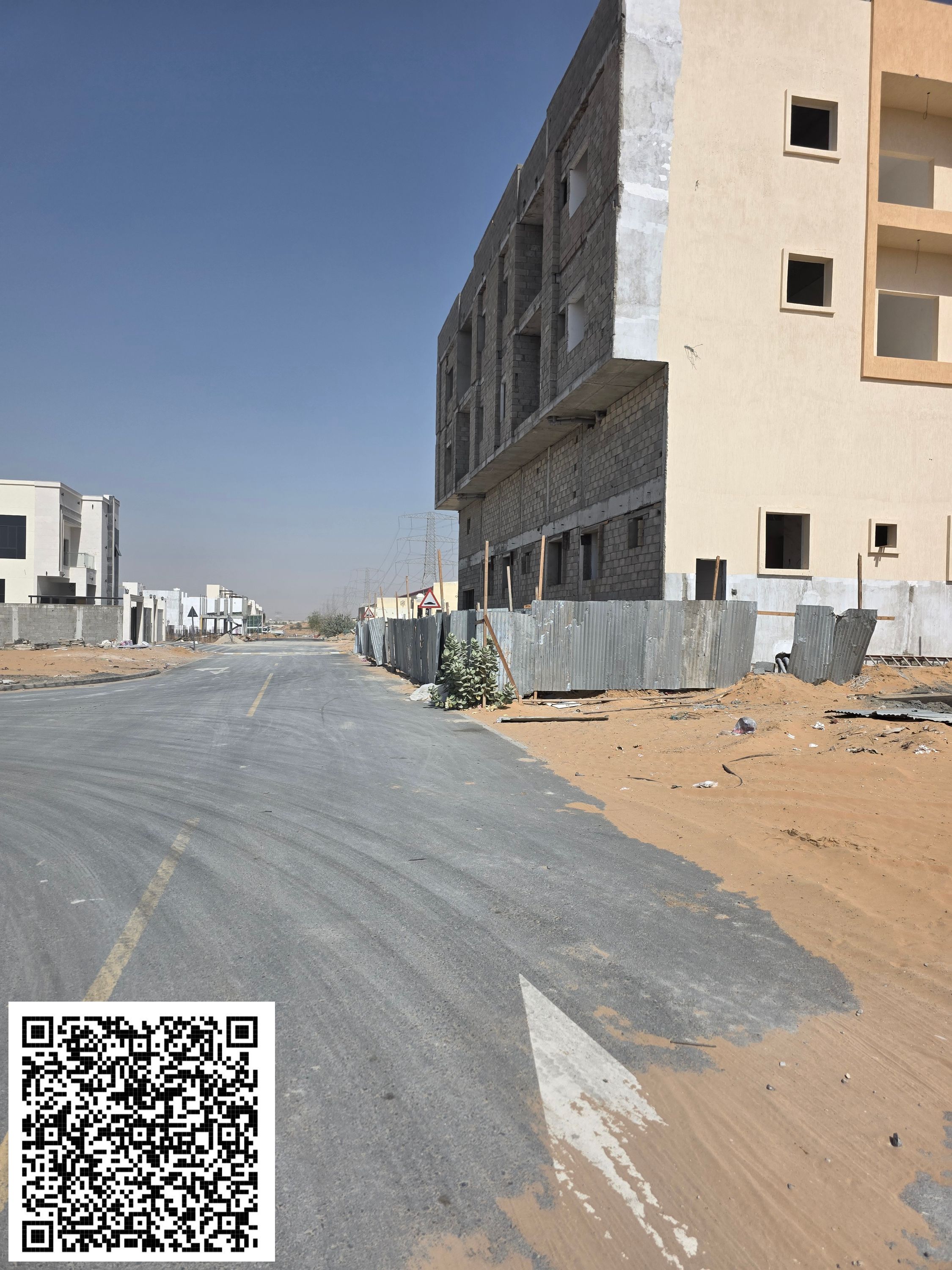 Two Street Residential & Commercial Plot on Al Zubair Street