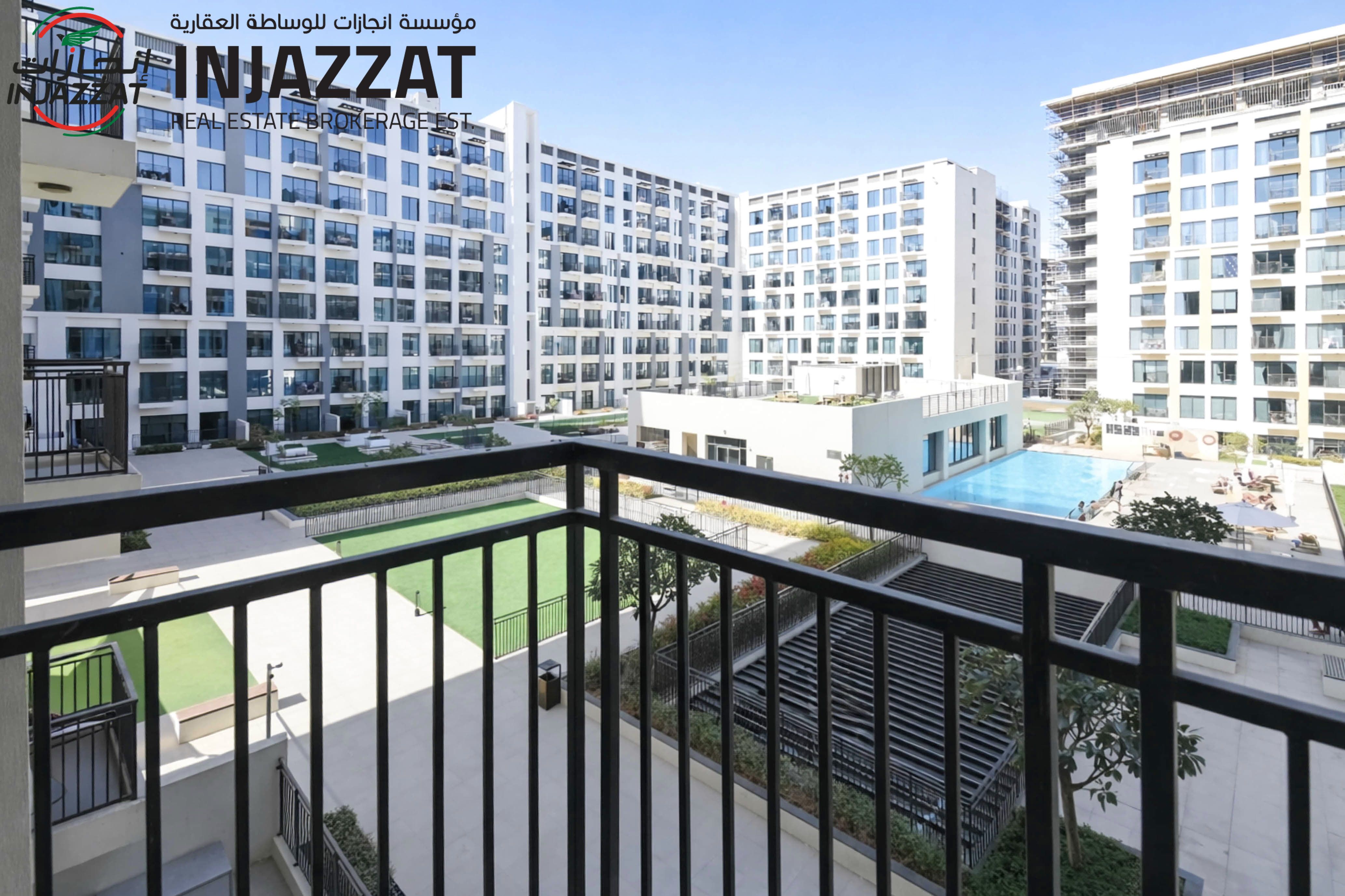 Bright 1BR | Open Kitchen | Community View | Town Square