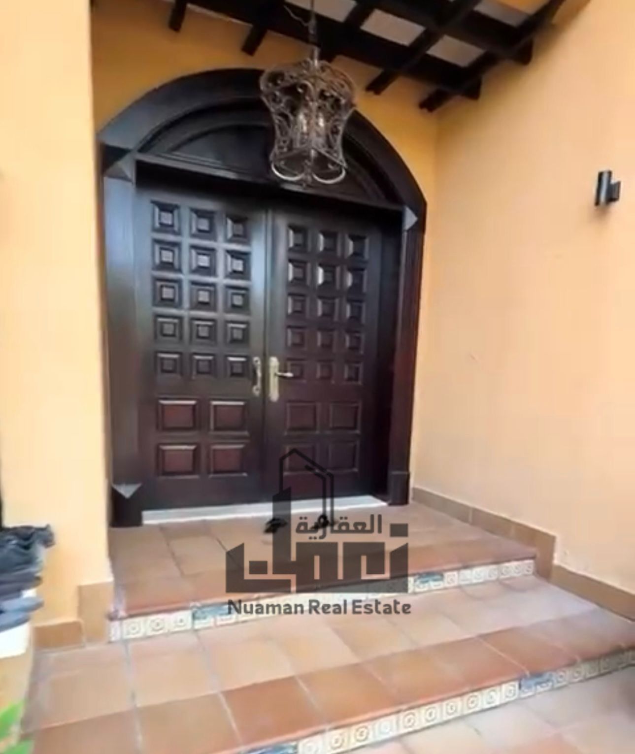 Luxury fully furnished corner villa for sale in Al Muwaihat, Ajman, overlooking gardens and ideal for family living and a strong investment opportunit
