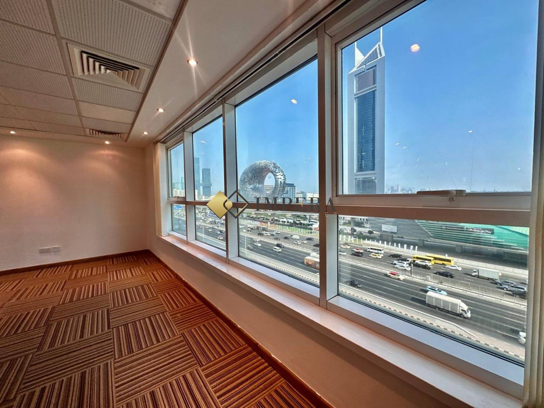 FITTED| PARTITIONED| SHEIKH ZAYED ROAD| METRO