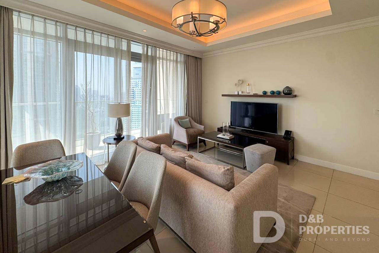 Burj and Fountain View | High Floor | Vacant
