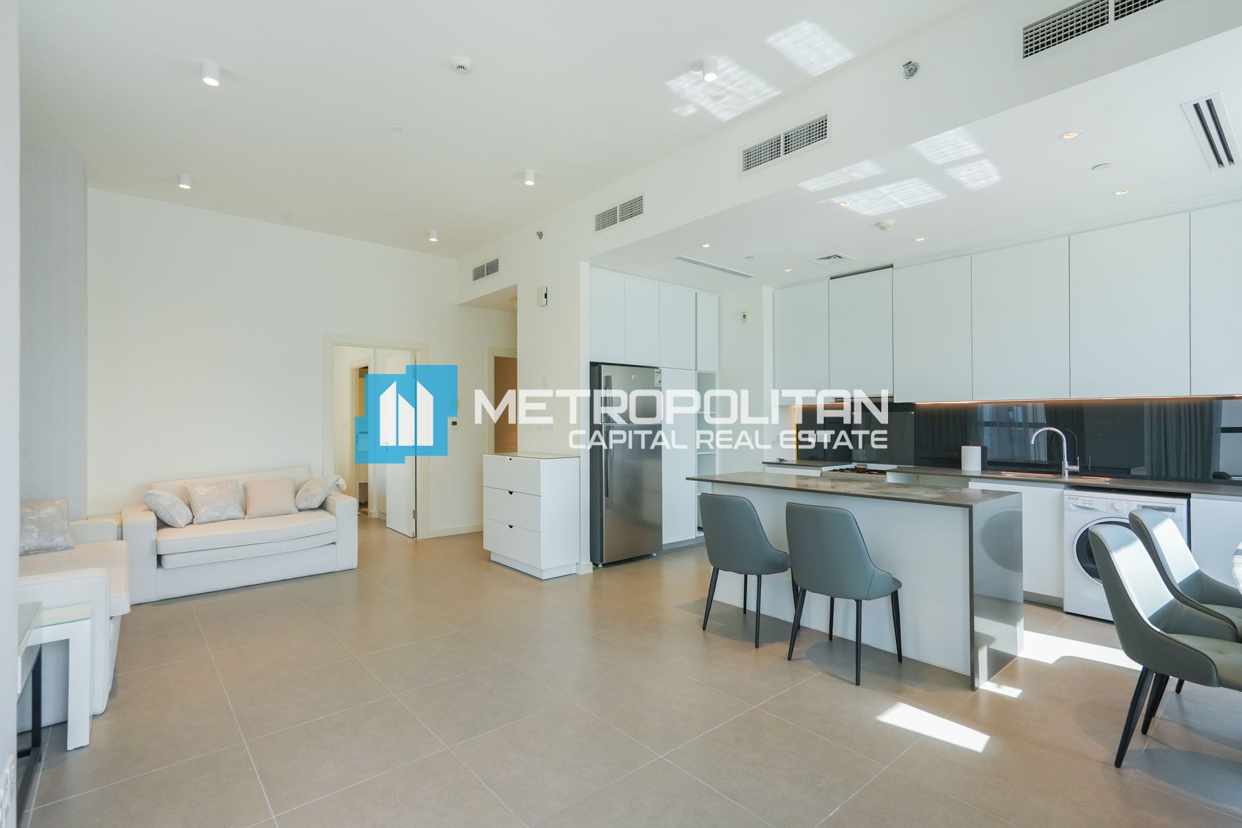 Sea View | Furnished 1BR | Corner | Vacant Unit