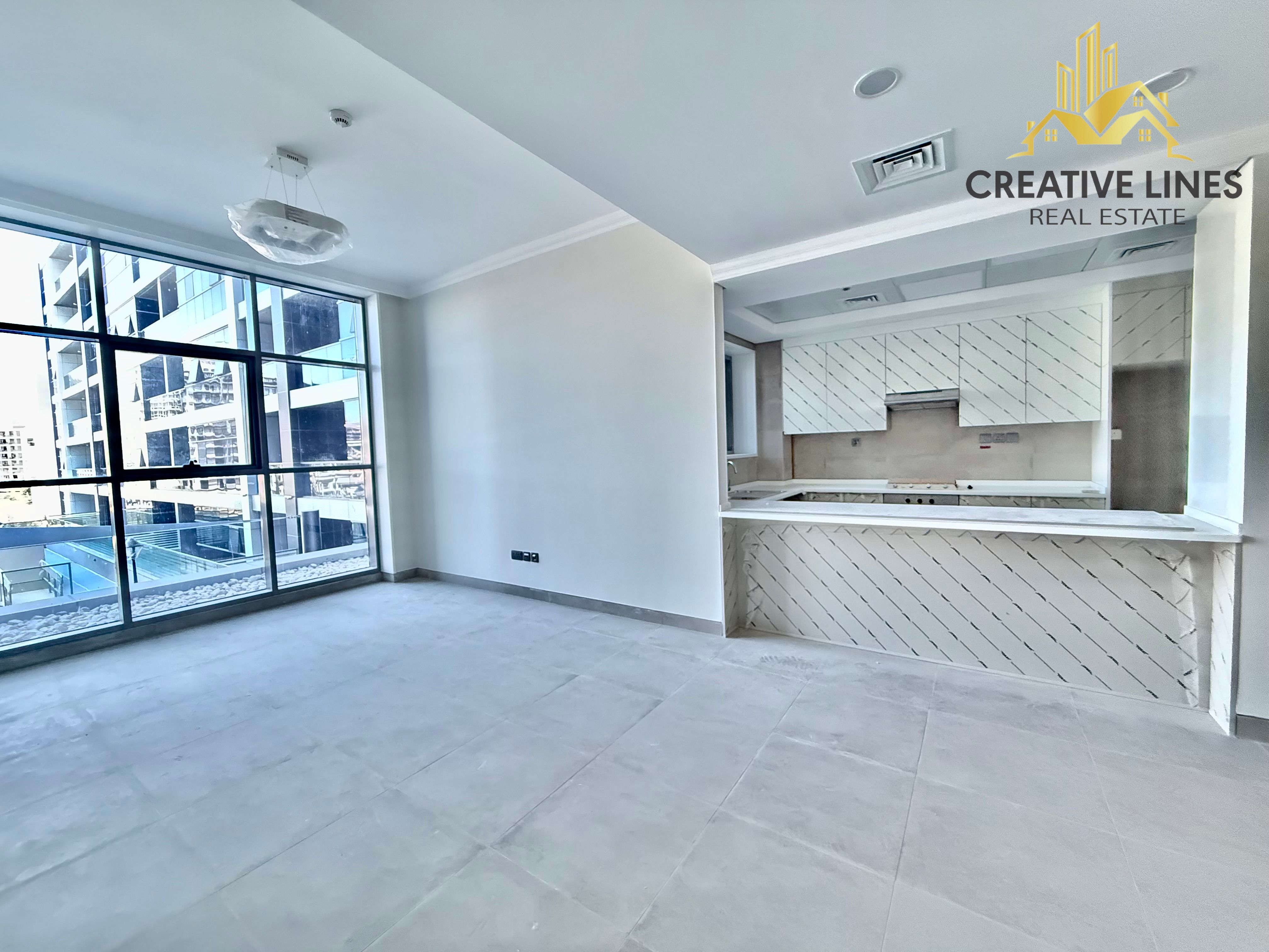 Bright 1bedroom// Brand new // Pool & road view // Gym, Pool, Parking//