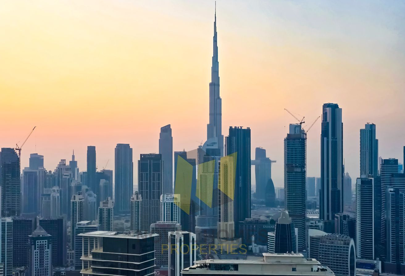 Fully Furnished 3BR + Maid | Burj Khalifa View