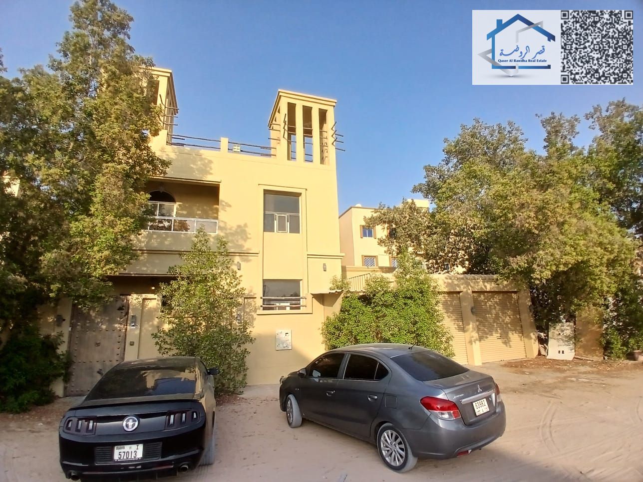 For Sale: Villa in Al Rawda 1, Ajman. Two floors plus a roof terrace. 6 bedrooms. Price: AED 2,000,000 (inclusive of electricity, water, and air condi