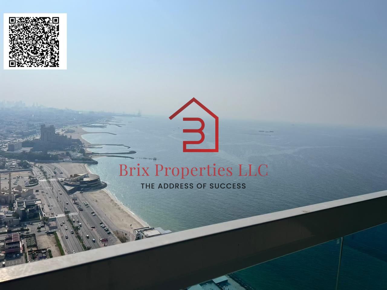 1 Bedroom full sea view apartment water front property in ajman corniche