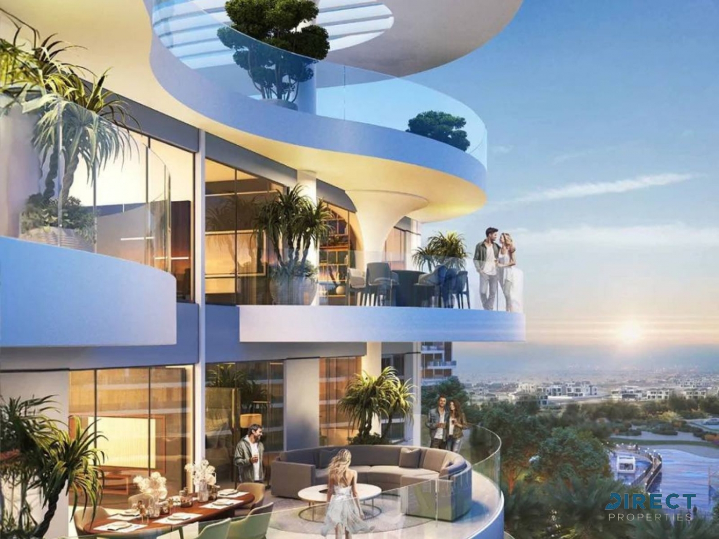 Lagoon Views 7 | 1BR | Strategic ROI Play
