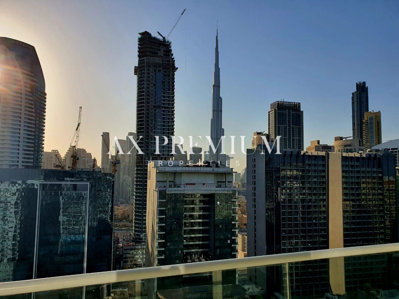 BURJ VIEW TWO BEDROOM HIGH FLOOR RENT IN REVA