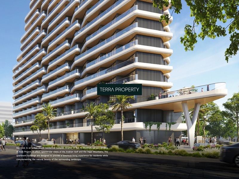 - Luxury 1BR Apartment in Bayviews, Mina Al Arab