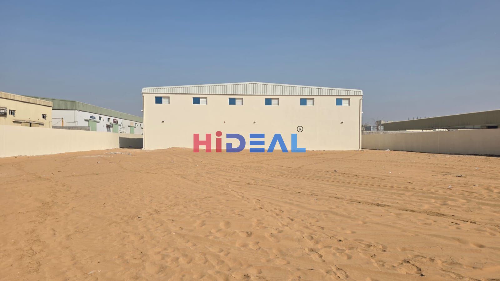 YARD WITH WAREHOUSE FOR RENT IN NEW INDUSTRIAL AREA, UAQ