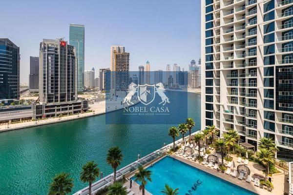 Luxury Studio | Canal and Burj View | Furnished
