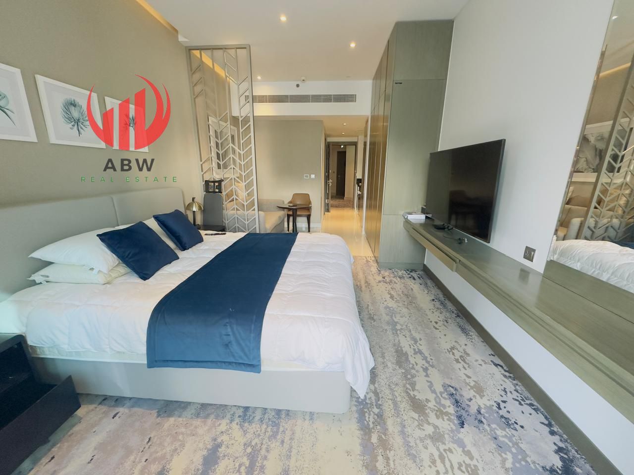 Premium Studio | Fully Furnished | Canal View