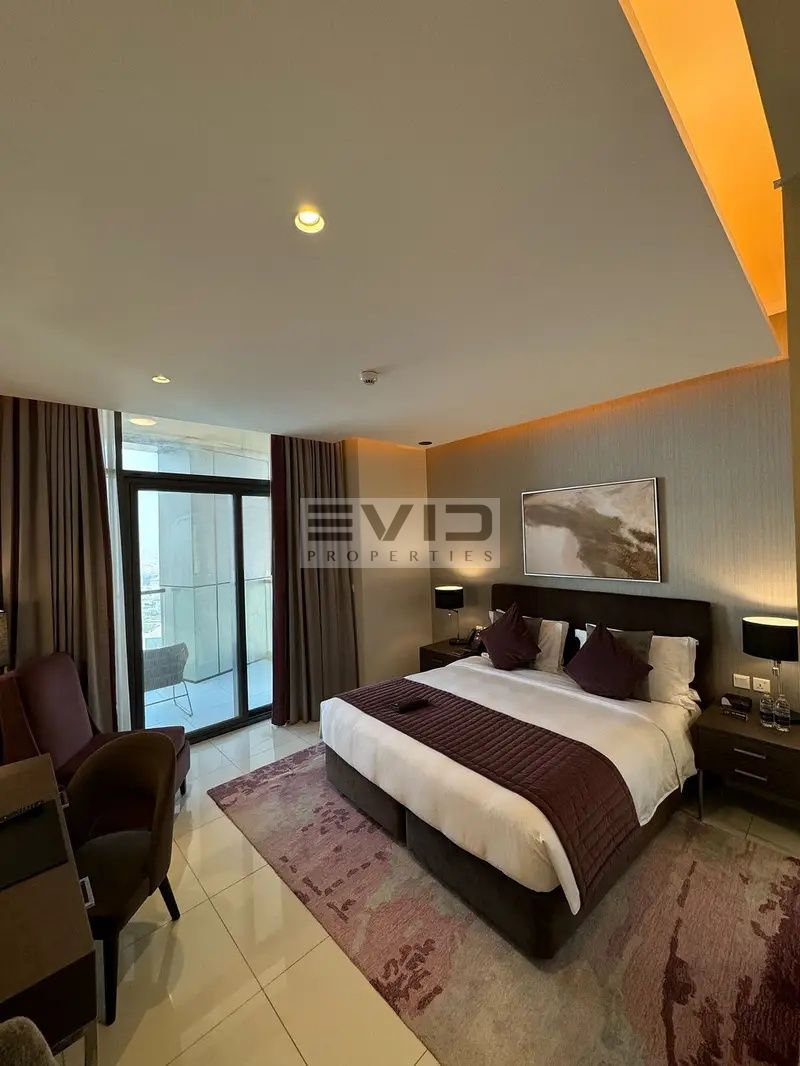 HIGH-FLOOR HOTEL APARTMENT | FULLY FURNISHED | PRIME BUSINESS BAY | STRONG INVESTMENT RETURNS