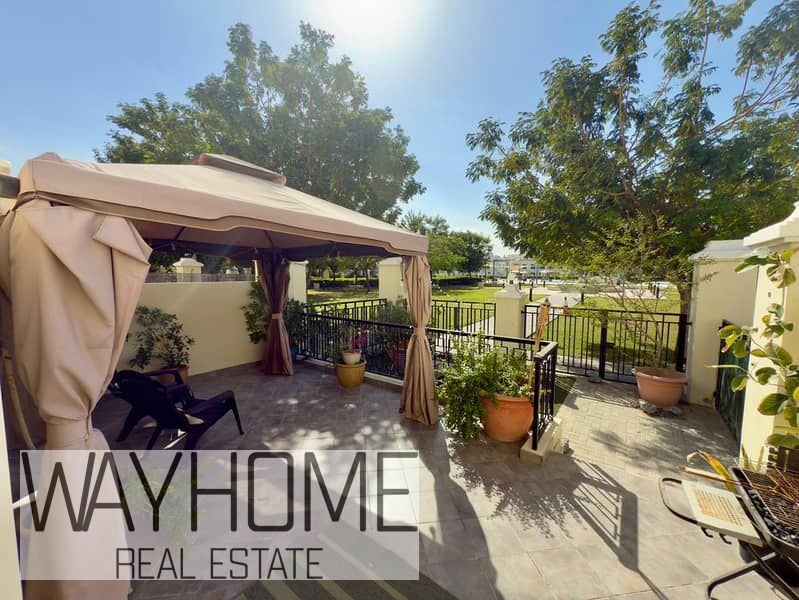 3 Bedroom Townhouse with Maid’s Room and Rooftop in Al Hamra Village