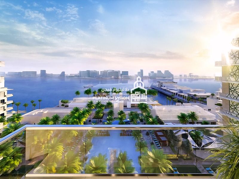 FULLY FURNISHED | Partial Sea View | Big Balcony | Handover Soon