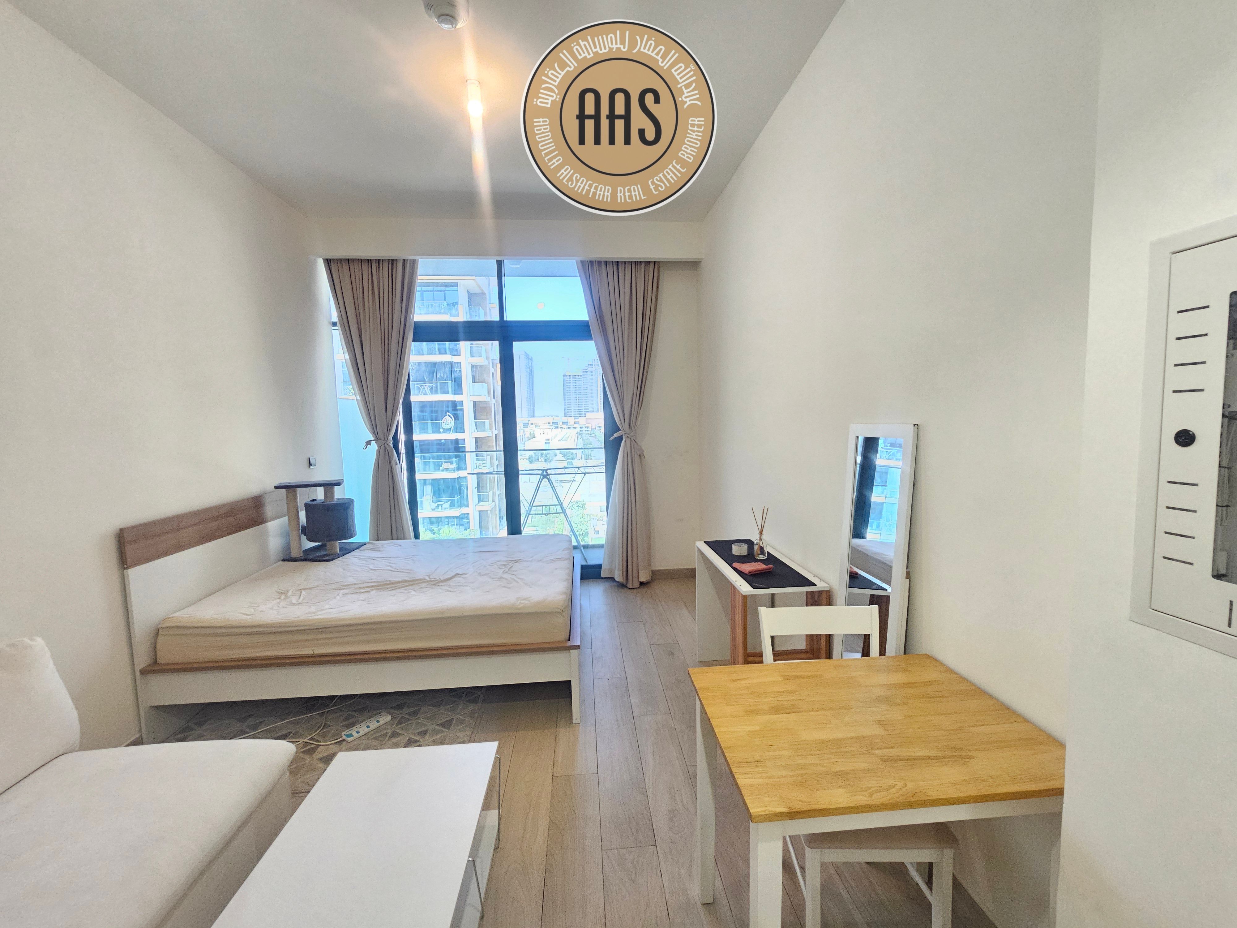 Chiller free sami furnished studio available just 50k in one cheqs