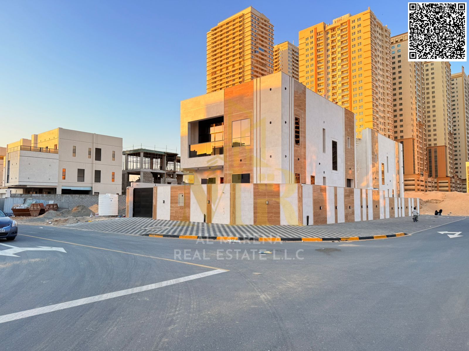 Corner Villa for Sale in Al Amerah – 4 Master Bedrooms | Two Floors | 3,014 sq. ft. A great opportunity to own a corner villa in a prime location