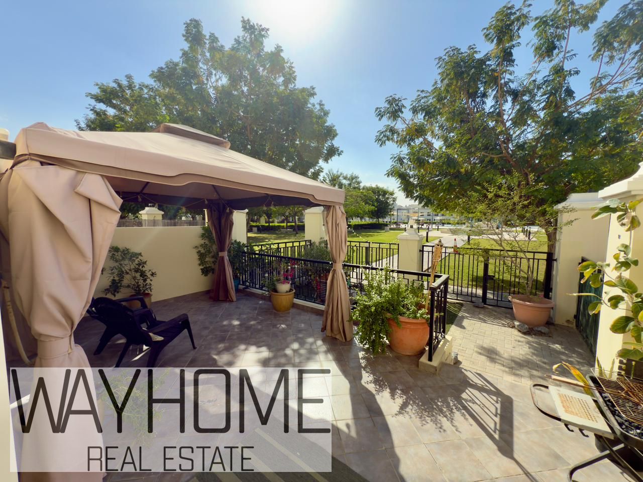 3 Bedroom Townhouse with Maid’s Room and Rooftop in Al Hamra Village