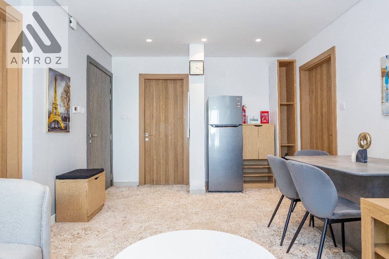 Fully Furnished 1BHK Blue Wave Tower Ready to Move