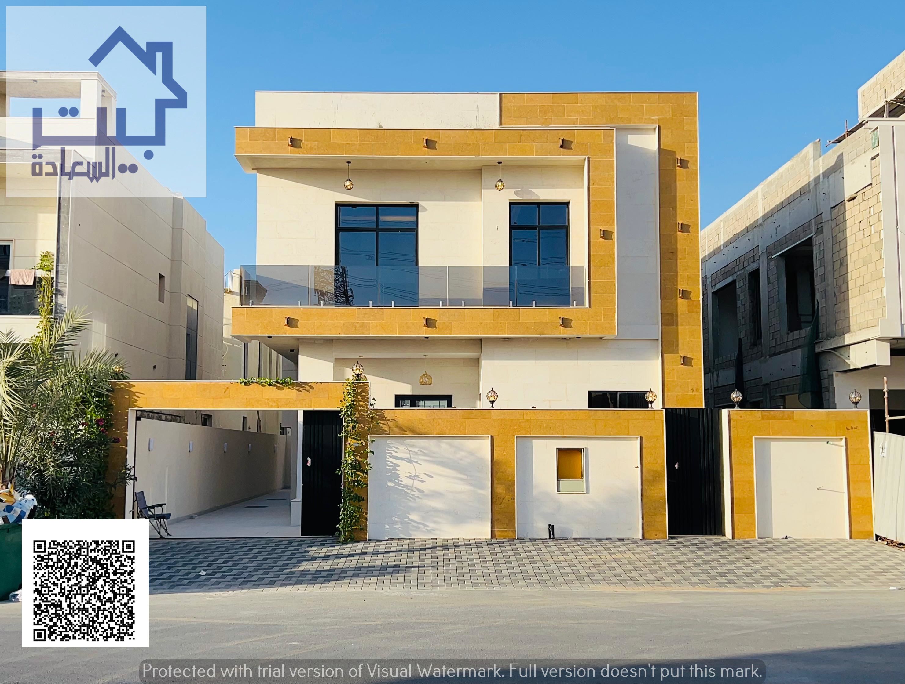 Five-Bedroom Master Villa for Sale in Al Yasmeen – Freehold for All Nationalities – Modern Luxury Design and Super Deluxe Finishes