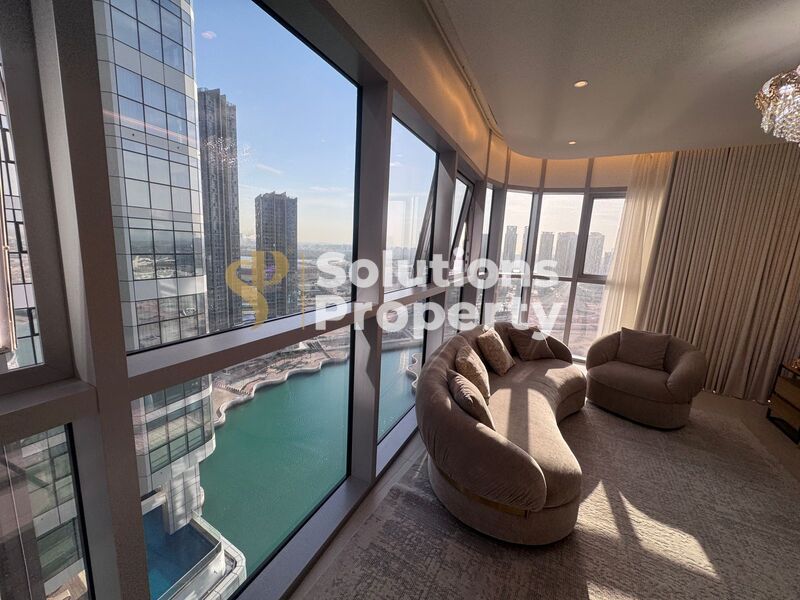 High Floor | Stunning Canal View | Furnished 2BR