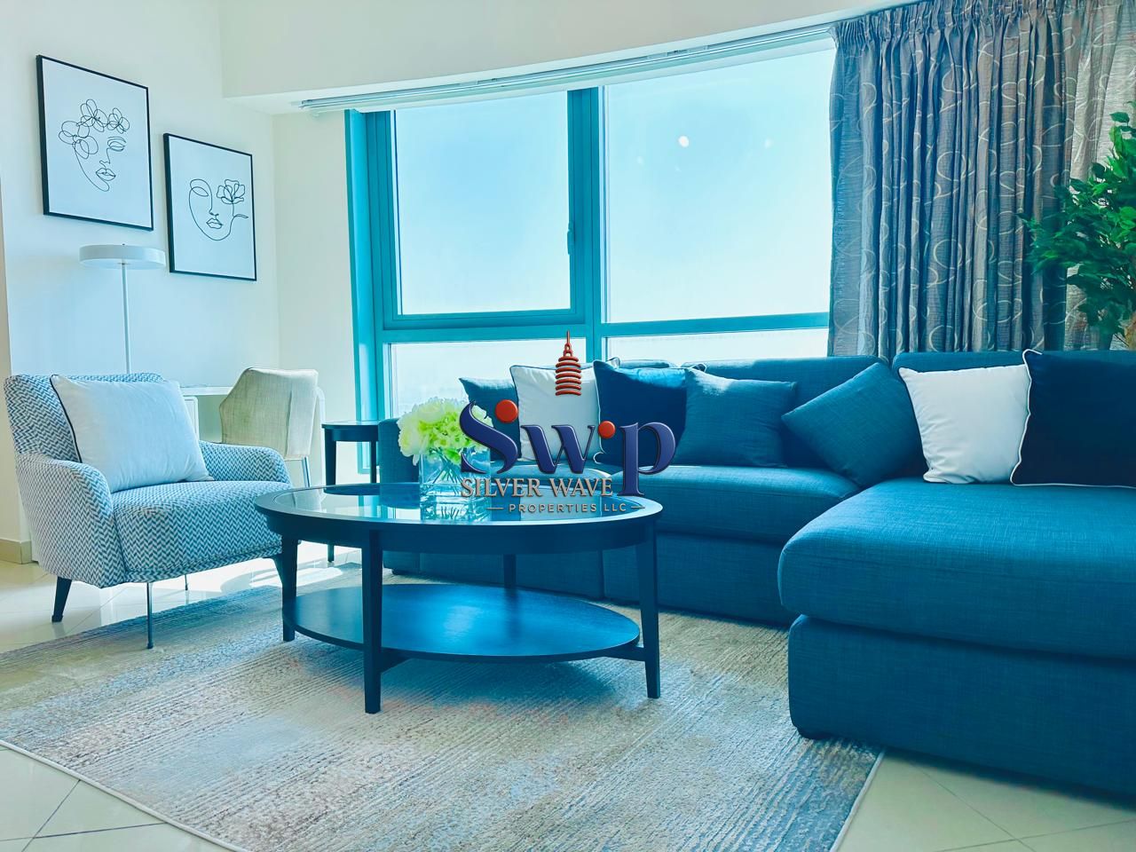 1BR | City View | Semi-Furnished