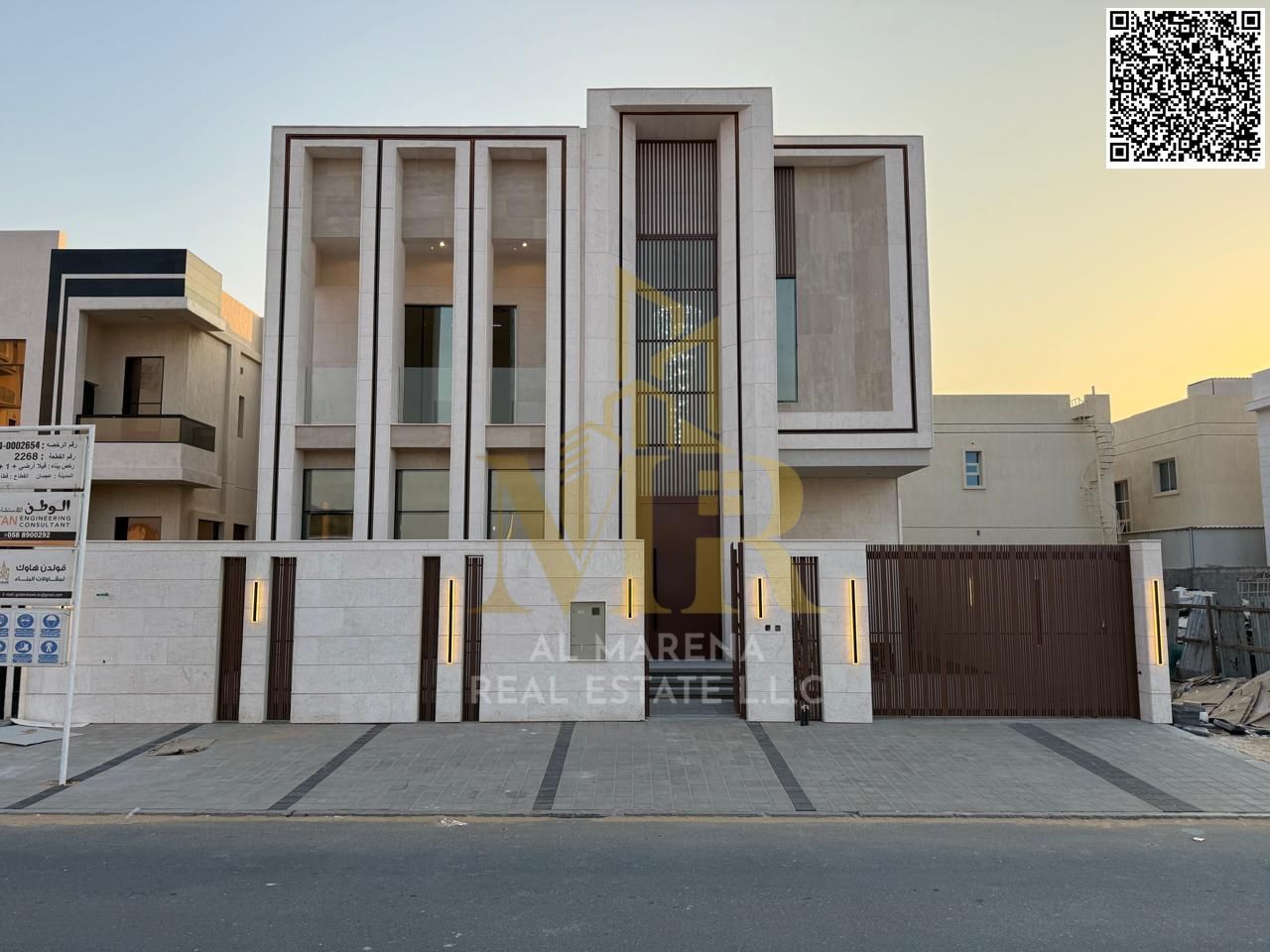 Luxury Villa for Sale in Al Alia – 5 Master Bedrooms | Guest Majlis | Two Family Halls | 4,400 sq. ft. | A/C Included An exceptional opportunity