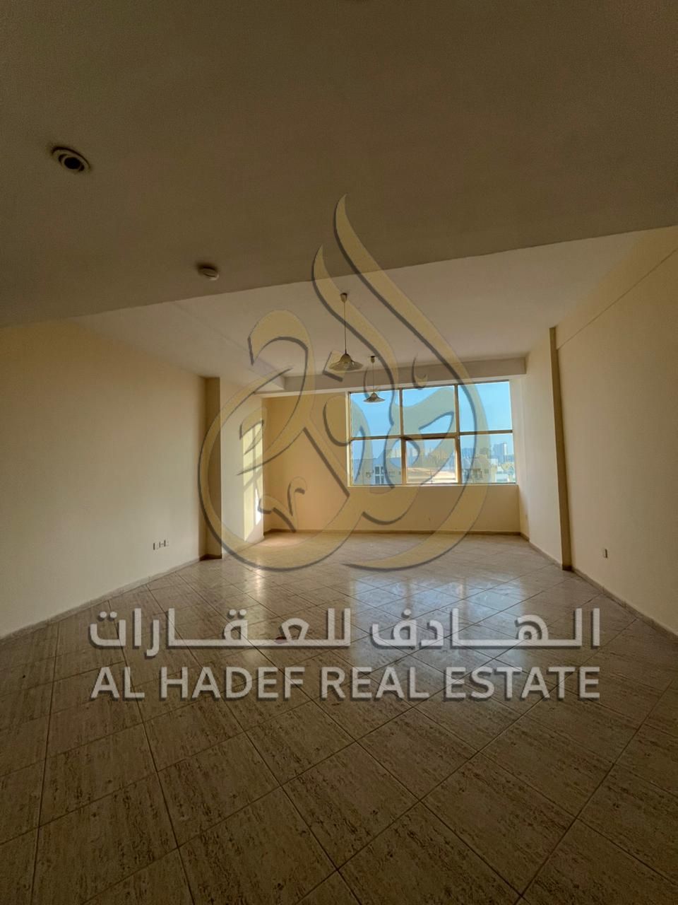 Two-bedroom apartment with a living room and maid's room in Al Majaz 3, with spacious areas –3 bathrooms – kitchen with a view – air conditioning and