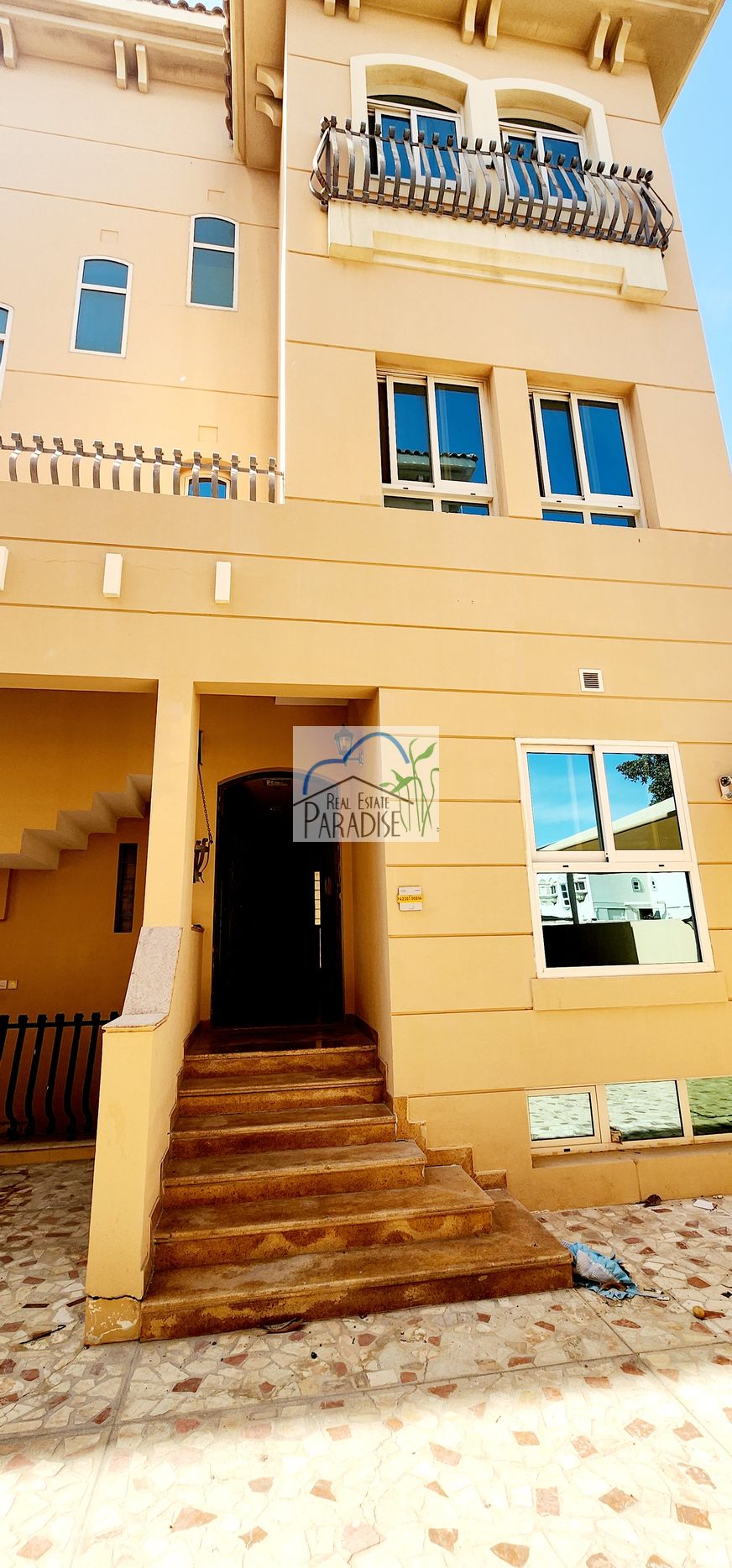 away from fly zone private entrance/3 bedroom all master/ tv lounge/pvt back lawn/shared swim-pool/maids room/covered car parking/for rent in mirdiff