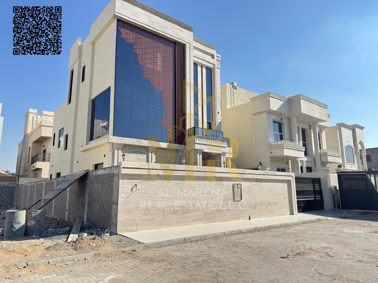 Villa directly from the owner, personal finishing, on a main street, close to all services, freehold ownership for all nationalities and without down