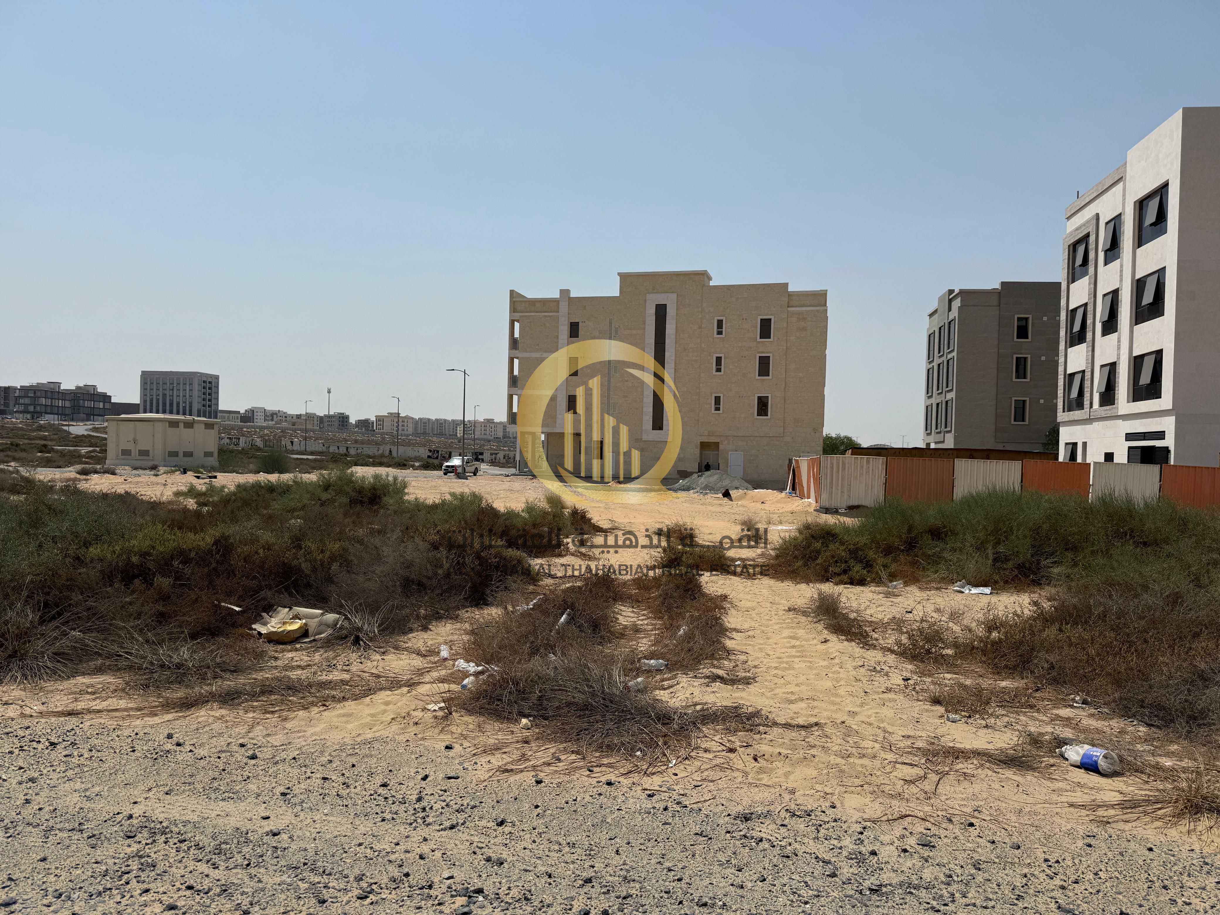 For sale: Commercial land in Talal City, excellent location, Street 97, easy access from the UAE, crossing approved, ground +5 floors, freehold owners
