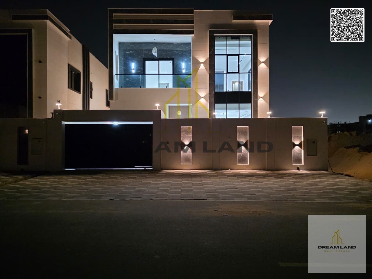 5-bedroom villa for sale in Al Bahia area – Ajman, price includes registration fees and freehold ownership for all nationalities
