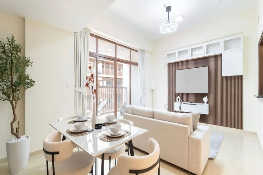 Vacant | Fully Furnished | Maids Room