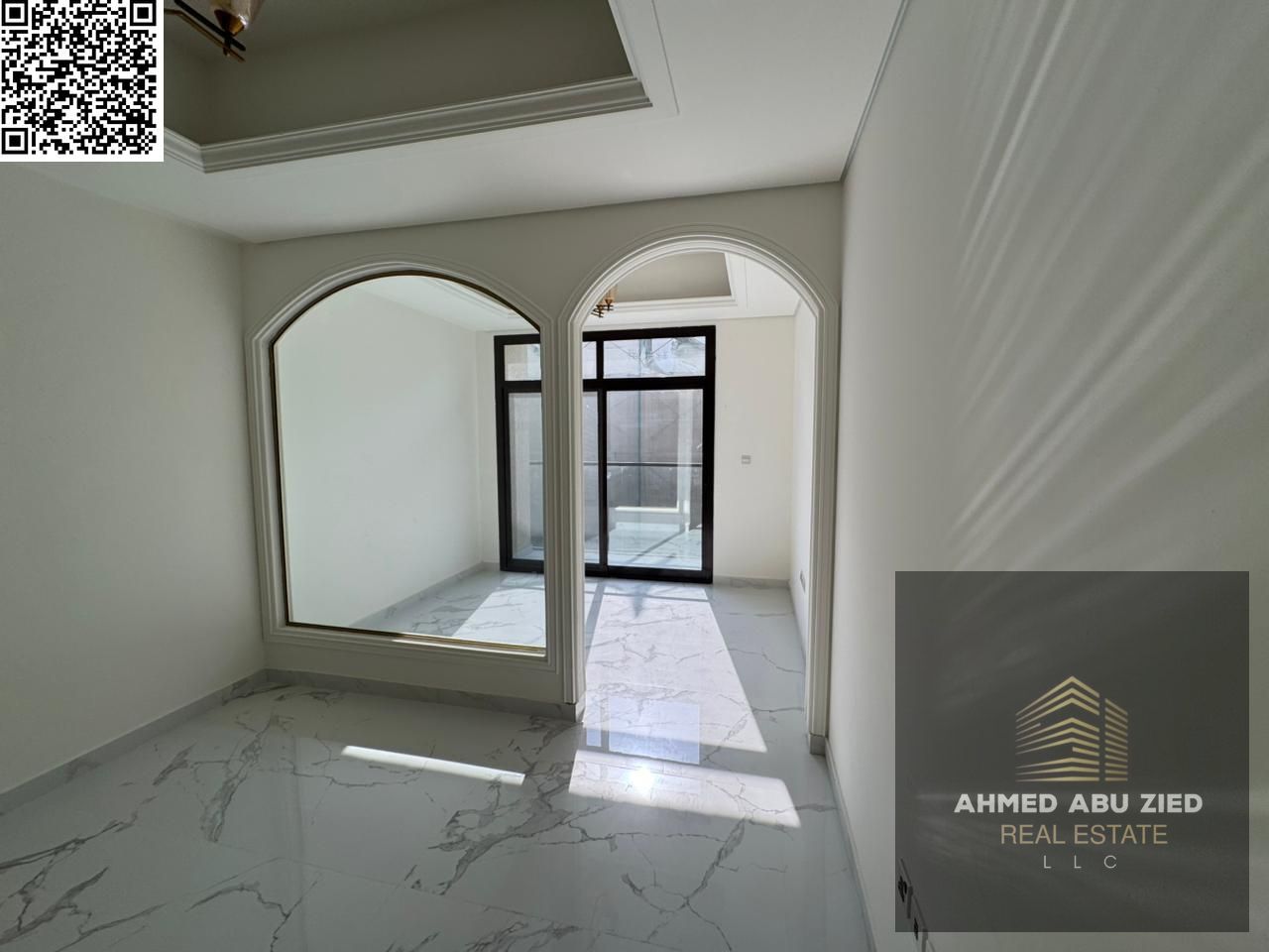 Brand new first-tenant 1-bedroom apartment for annual rent in Al Mowaihat 3, Ajman, with hall, majlis, balcony, gym, pool, and luxury finishing near S