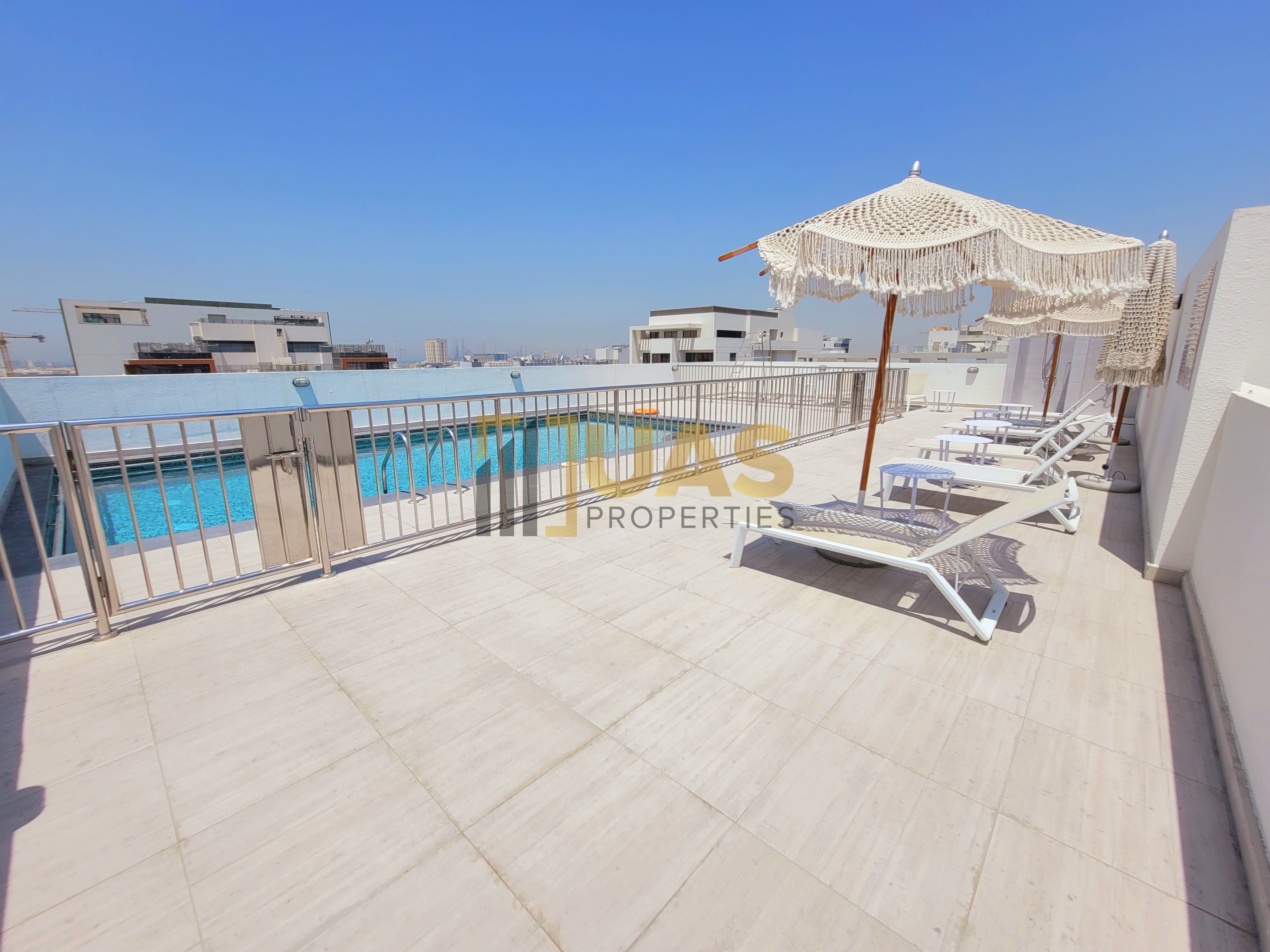 Amazing 1bhk with chiller free with kitchen appliances with gym pool parking free
