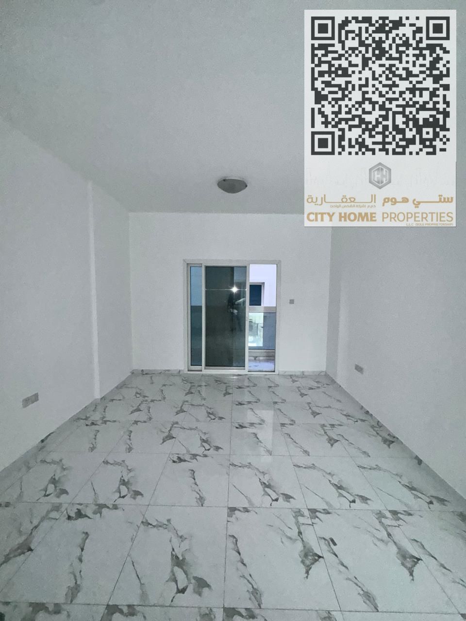 1 Bedroom Apartment with Balcony and Central AC for Annual Rent