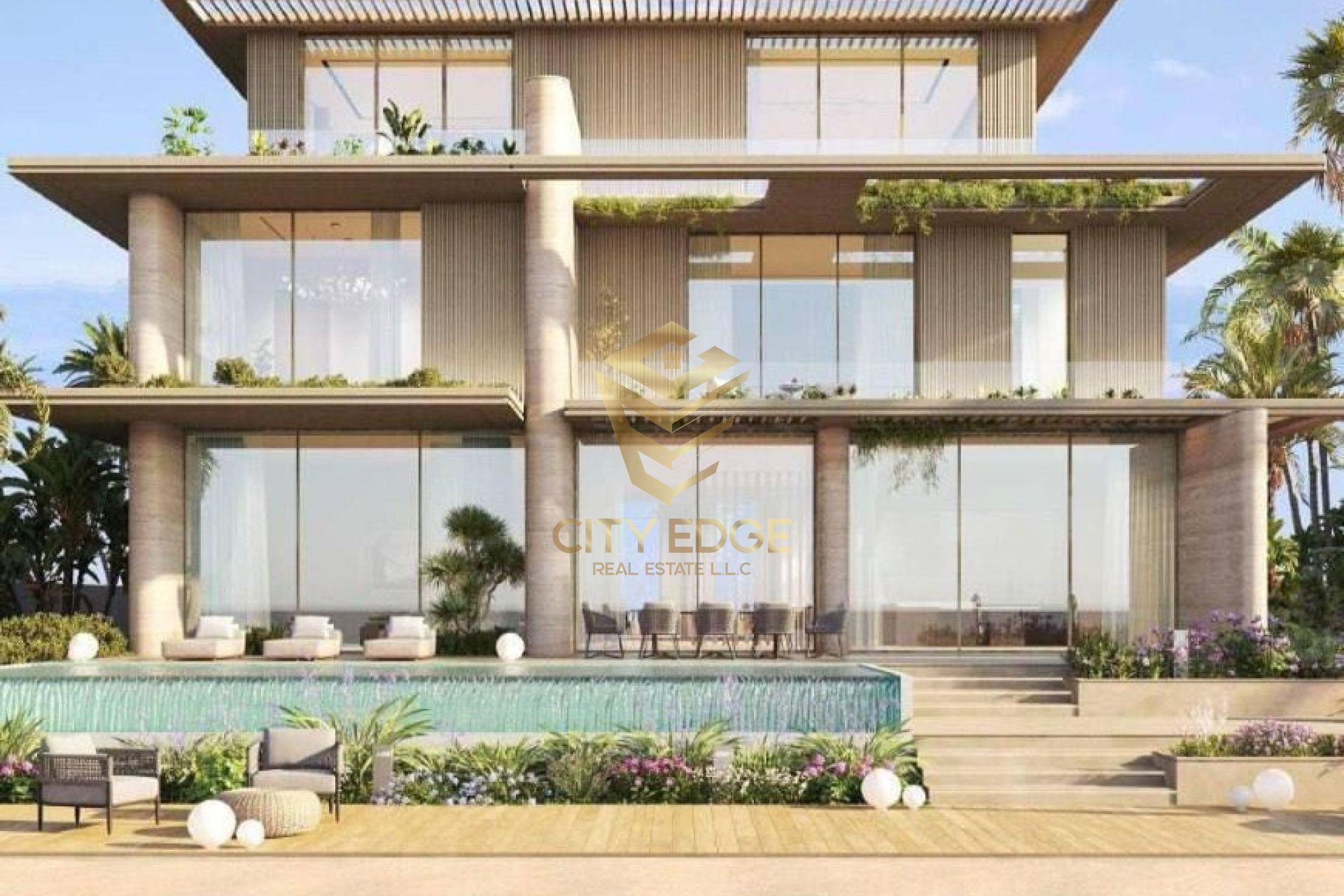 Luxury5BR Villa| Island Center |Sea View |Freehold